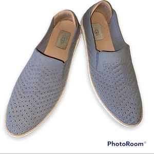 Ugg Sammy Chevron Grey Slip Ons